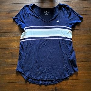 Hollister Super Soft Ladies V-Neck Tee